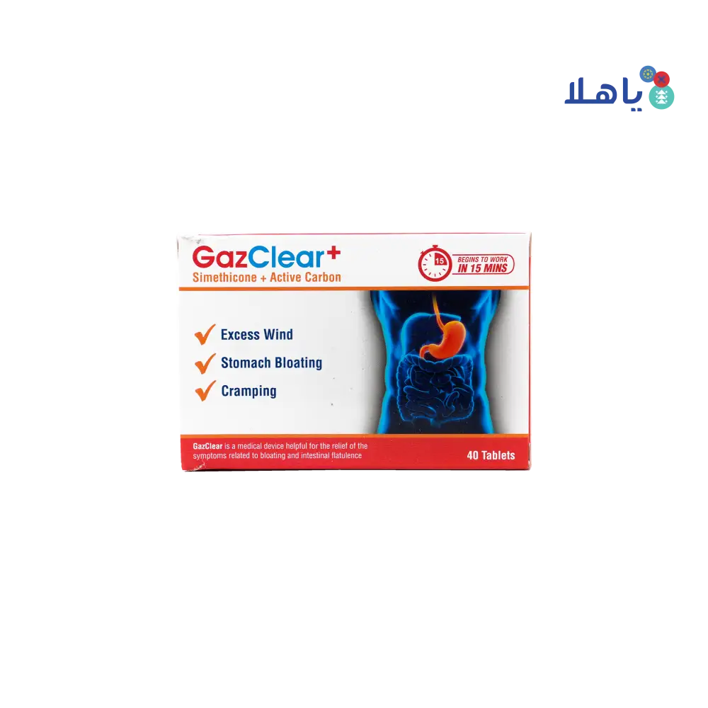 GAZCLEAR 40 TABLET