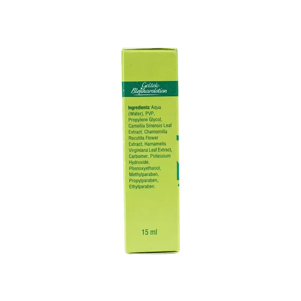 Geltek - Medica Ltd, - Geltek Blepharolotion Eyelid Care Lotion 15ml - Pharmazone - 