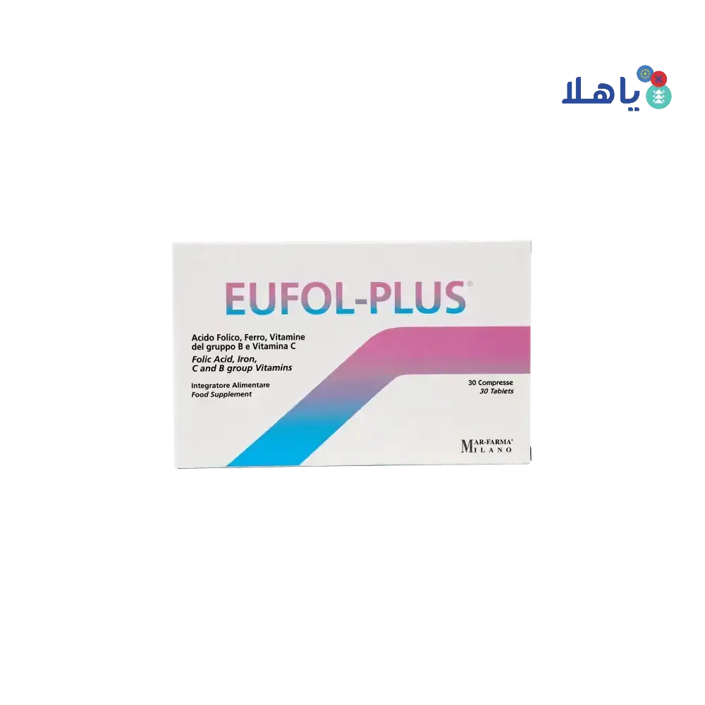 MAR FARMA - Genes Eufol - Plus 30 Tab - Pharmazone - 