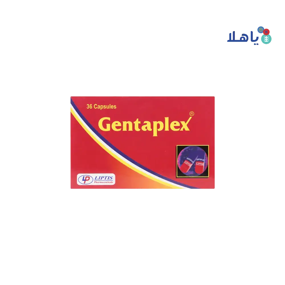 LIPTIS - Gentaplex 36 Capsules - Pharmazone - 