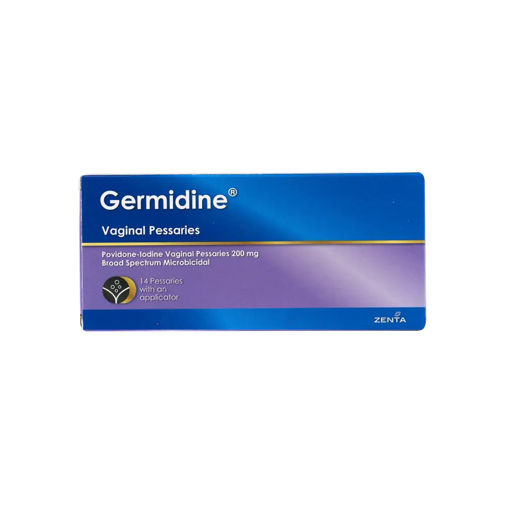 GERMIDINE 200MG 14 VAG PESSARIES