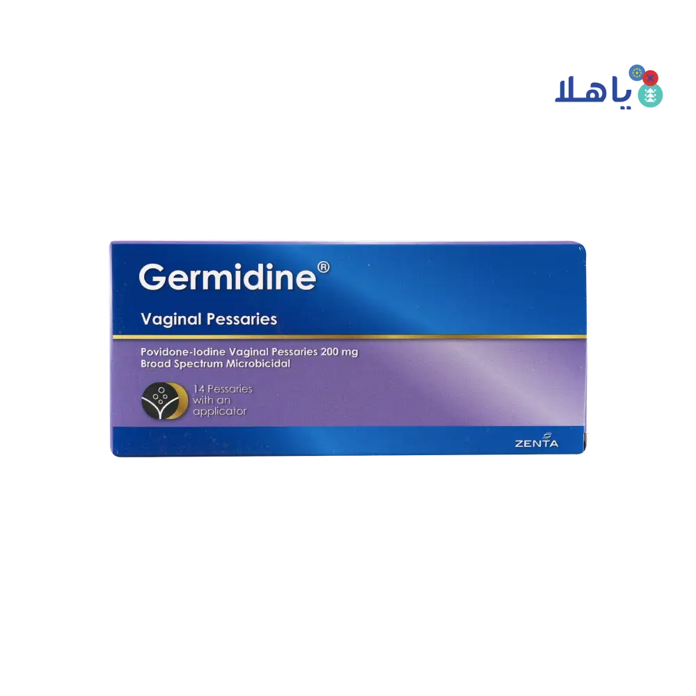 GERMIDINE 200MG 14 VAG PESSARIES