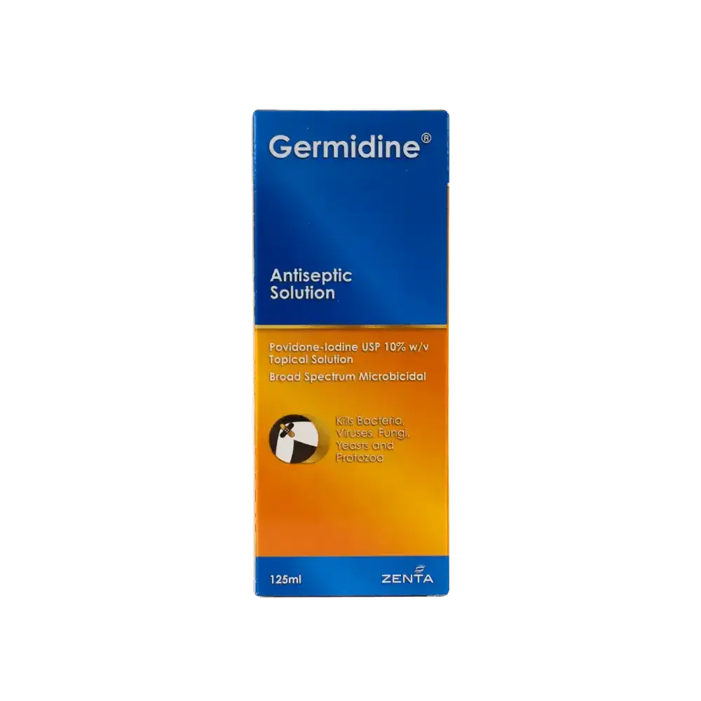 ZENTA - Germidine Antiseptic Solution 125ml - Pharmazone - 