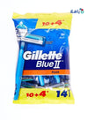 Gillette - Gillette Blue 2 Plus 10+4Pcs - 469965P - Pharmazone - 