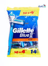 GILLETTE BLUE PLUS 10+4CT 516 CEEMEA 469965P