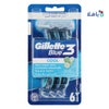 Gillette Blue 3 Cool 6ct