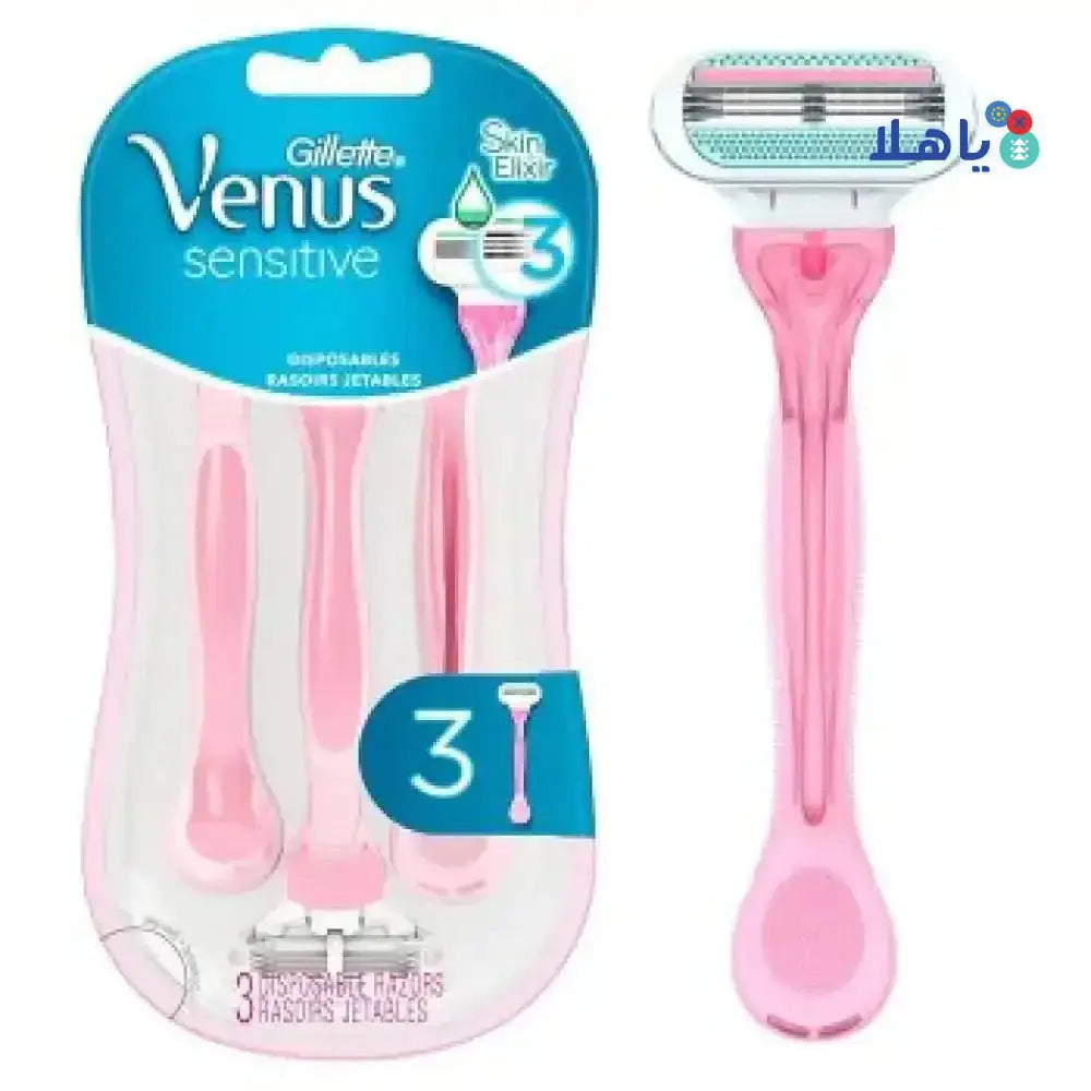 GILLETTE - GILLETTE VENUS 3 SENSITIVE DISPO 6CT 703183 - Pharmazone - 