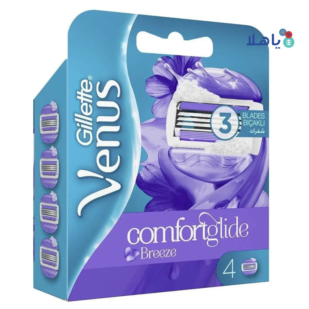 GILLETTE VENUS COMFORTGILDE BREEZE 4PCS 22269(40522)