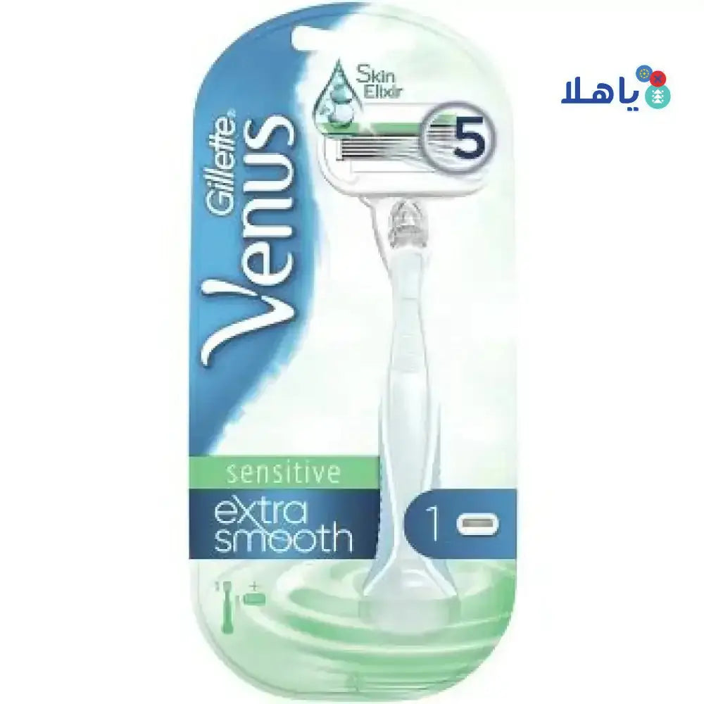 GILLETTE - GILLETTE VENUS SENSITIVE EXTRA SMOOTH 1 RAZOR - 700365 - Pharmazone - 