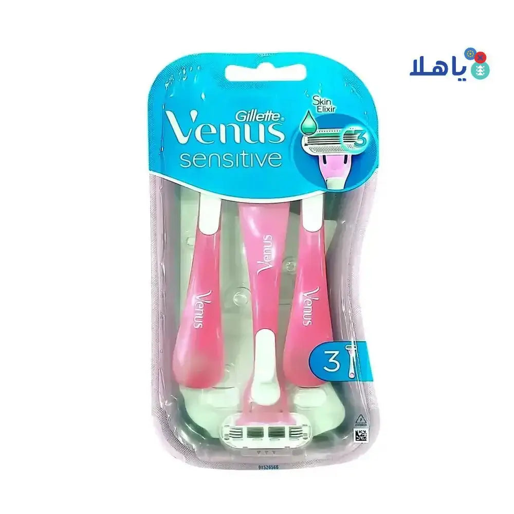 GILLETTE - Gillette Venus Sensitive Razors 3pcs - Pharmazone - 