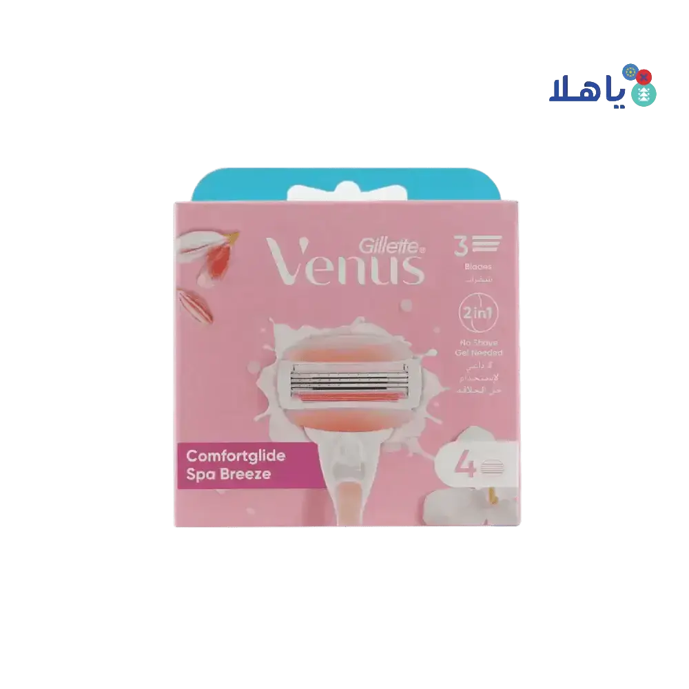 Gillette - Gillette Venus Spa Breeze 4Pcs - 646210 - Pharmazone - 