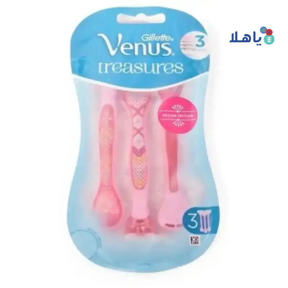 GILLETTE - GILLETTE VENUS TREASURES 447 PINK 3TREASUR 30446 - Pharmazone - 