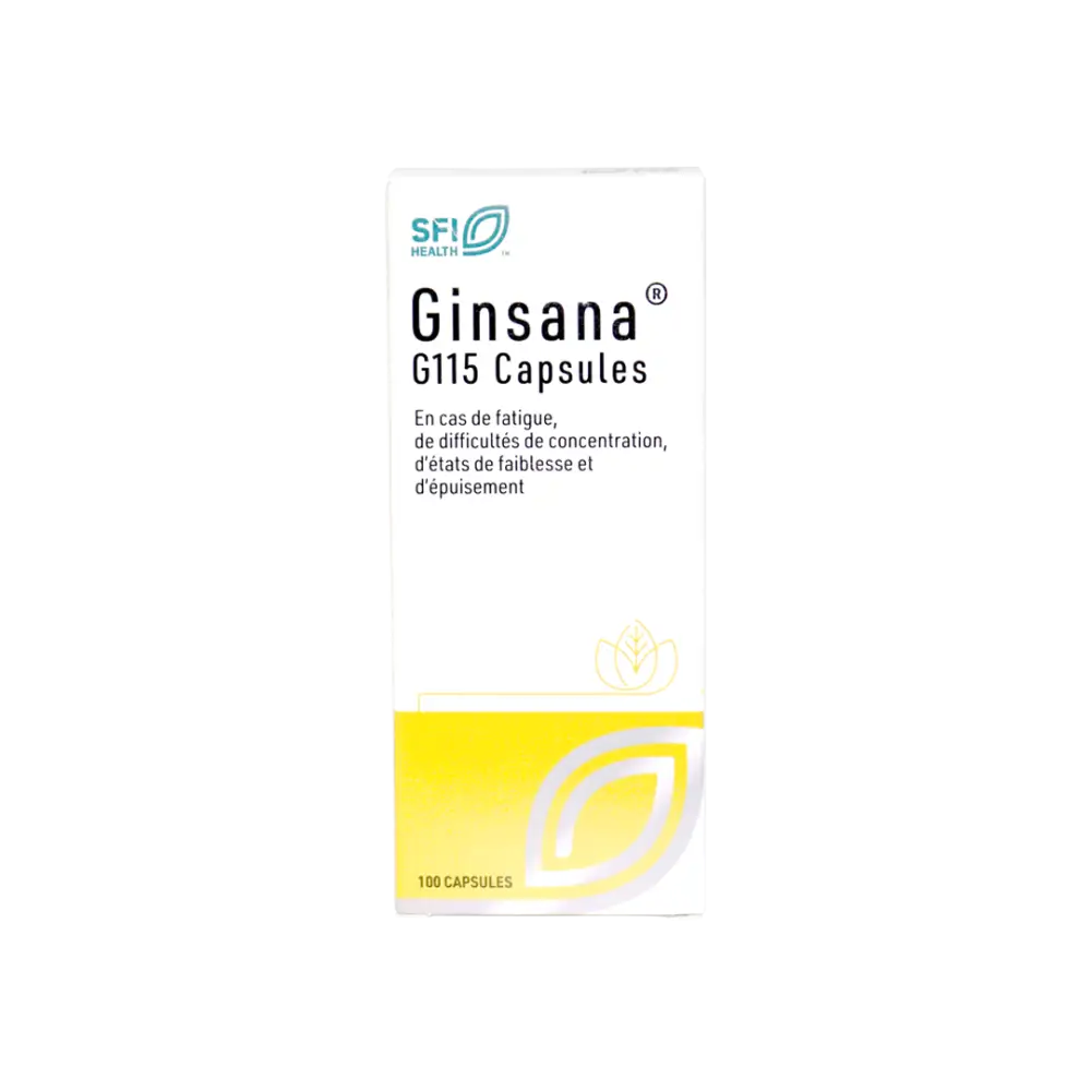 GINSANA G115 100 CAPSULES