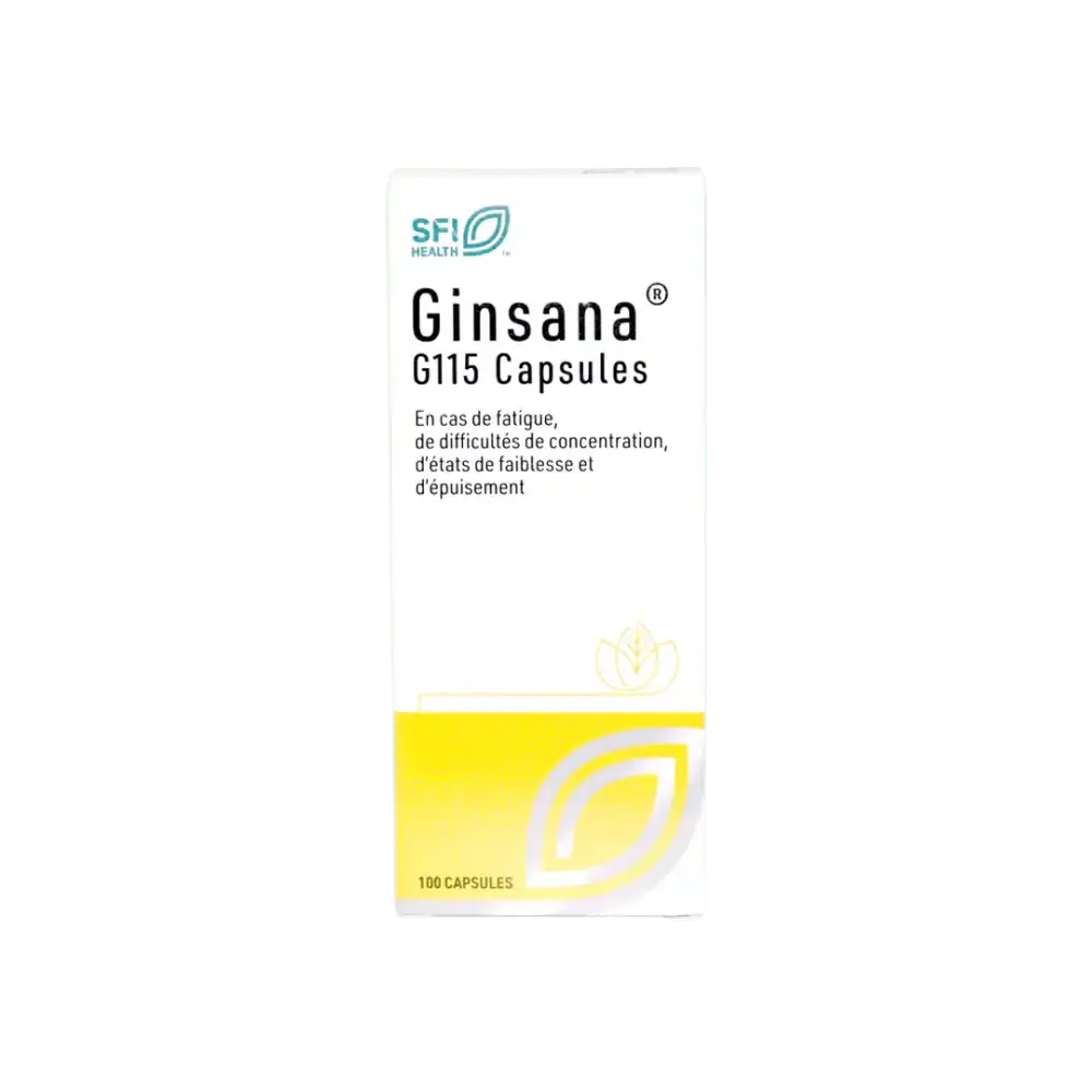 Ginsana SA - Ginsana G115 100 Capsules - Pharmazone - 