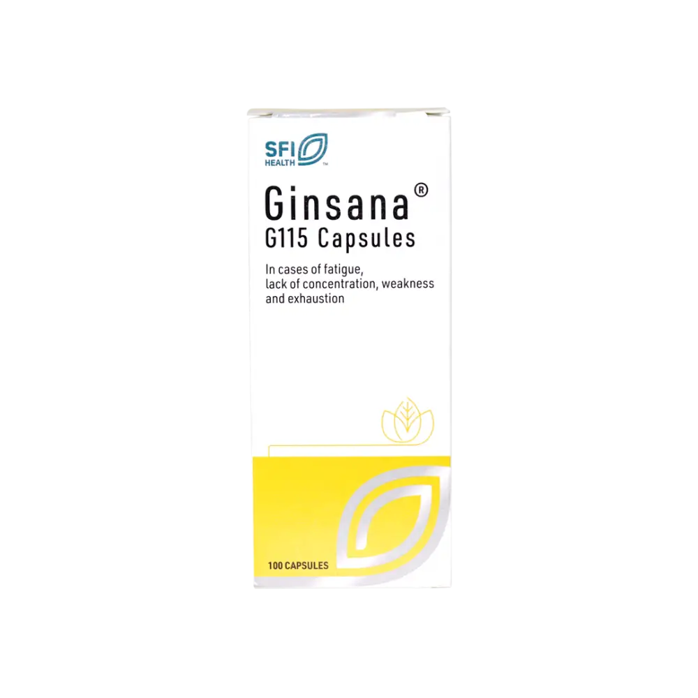 GINSANA G115 100 CAPSULES