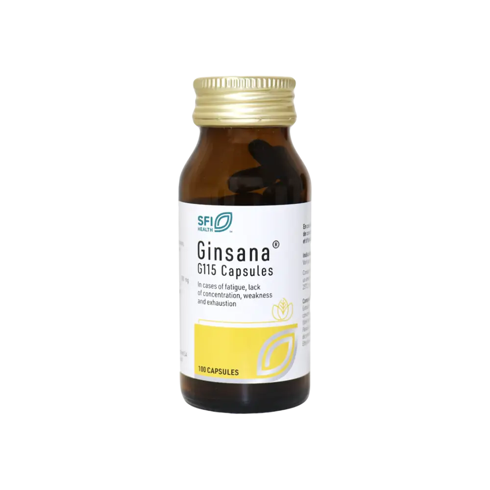 GINSANA G115 100 CAPSULES