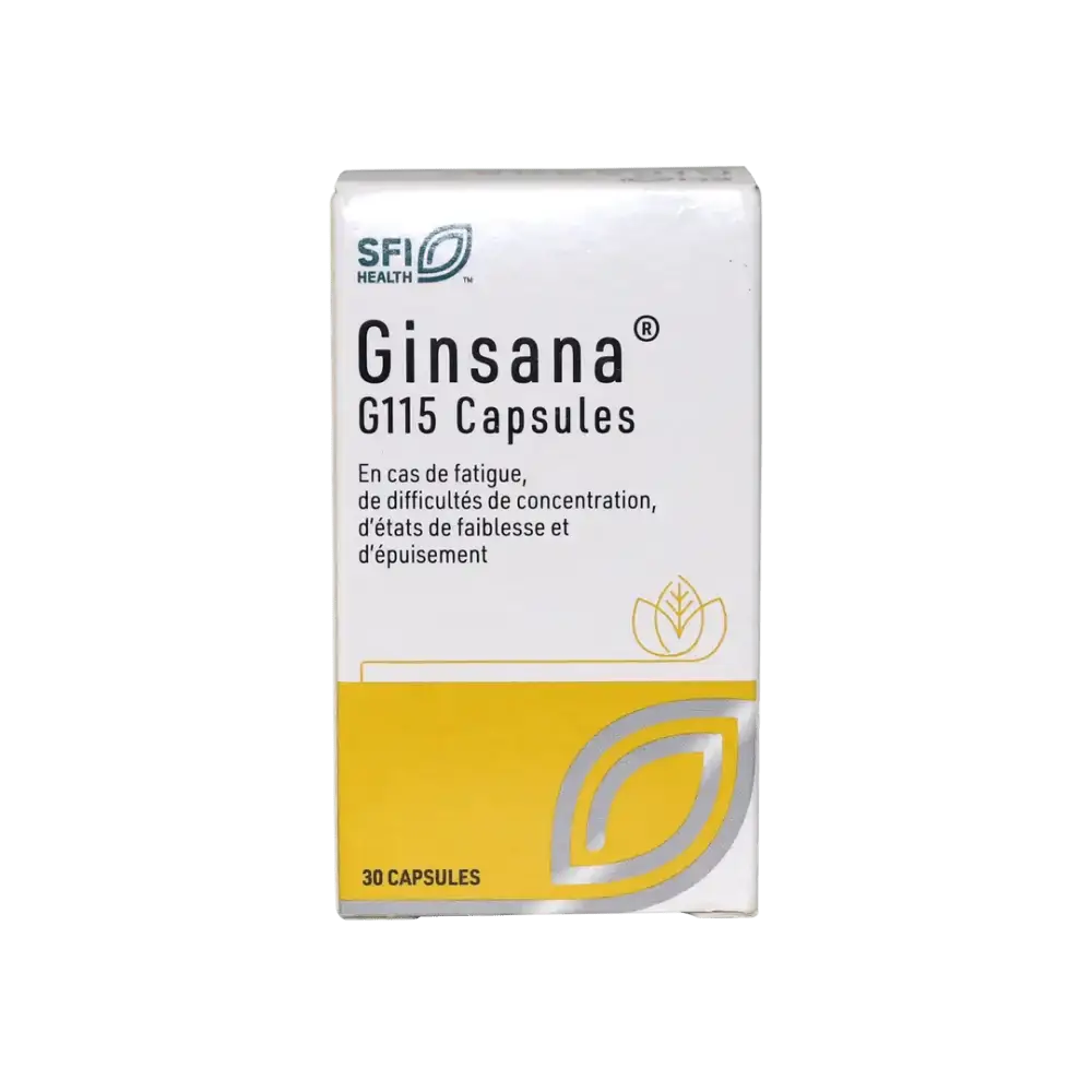 Ginsana SA - Ginsana G115 30 Capsules - Pharmazone - 