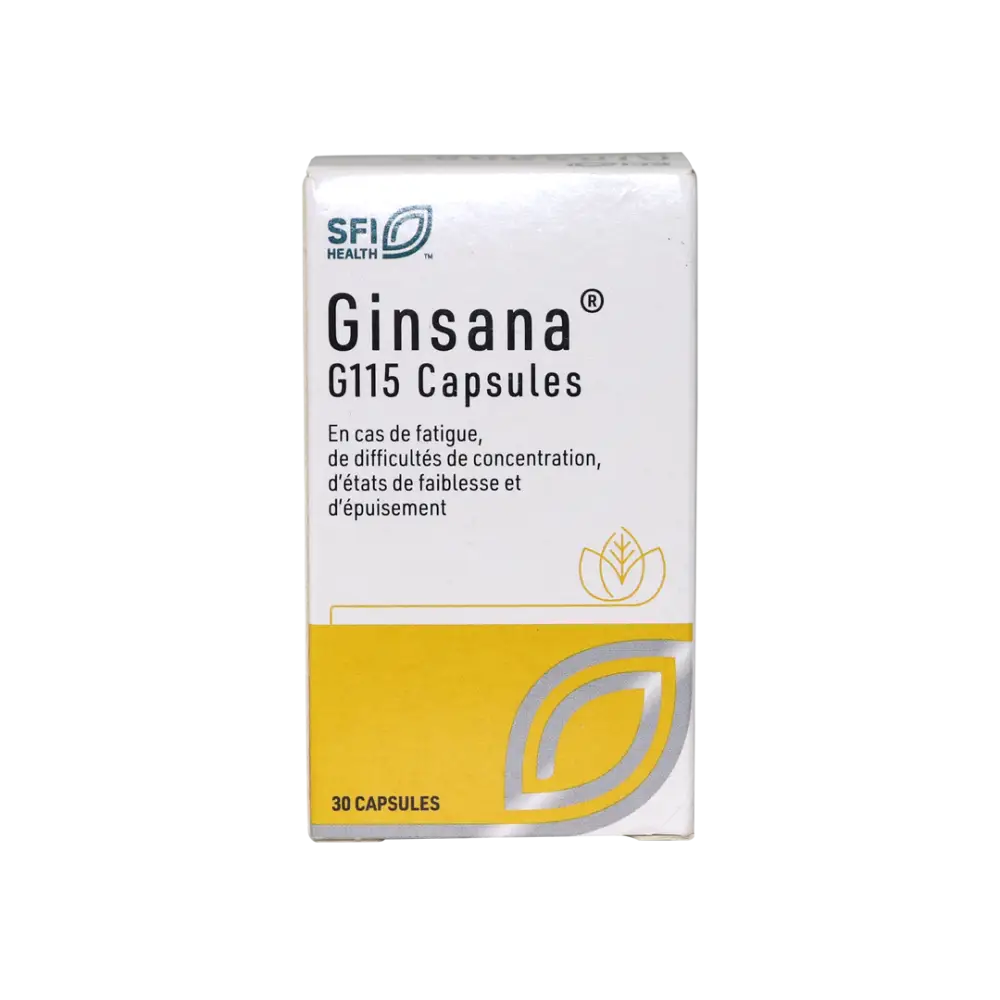 GINSANA G115 30 CAPSULES