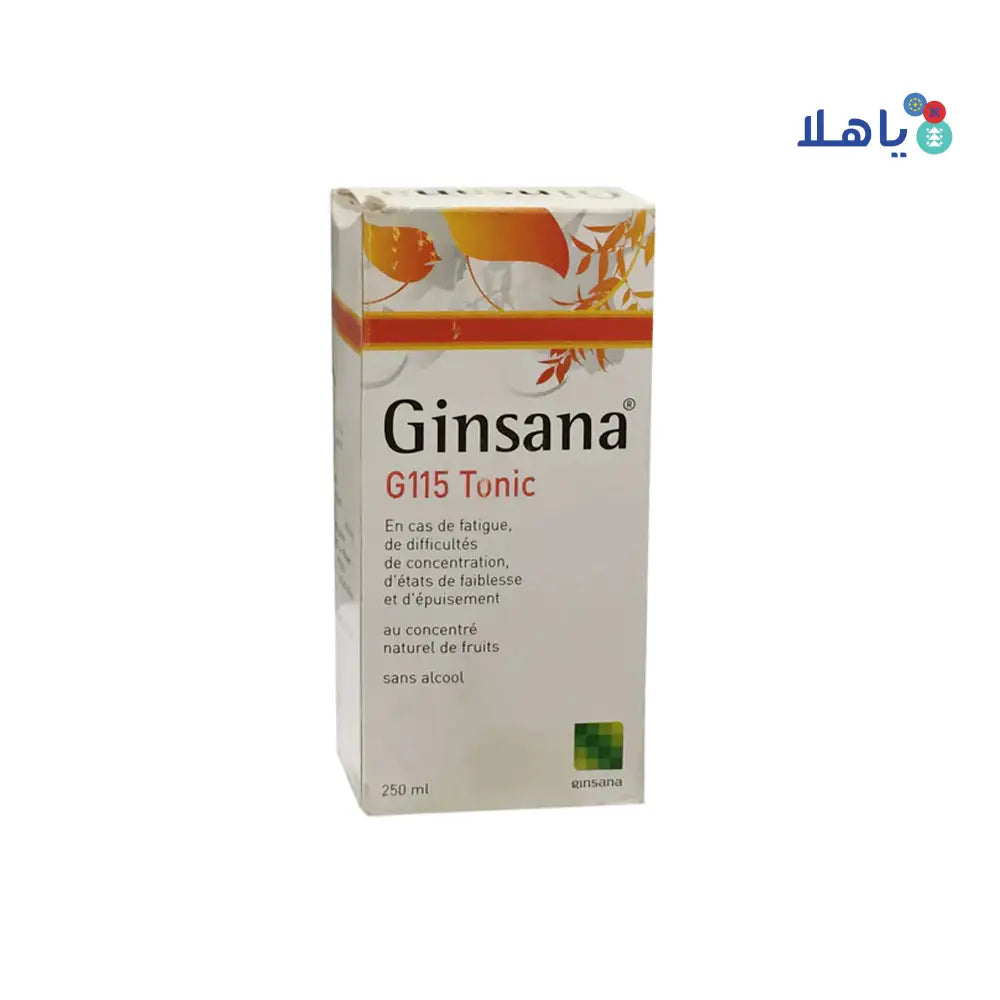 GINSANA TONIC G115 250 ML