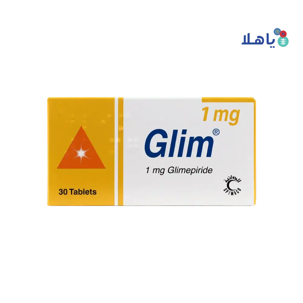 SPIMACO - Glim 1Mg 30 Tablets - Pharmazone - 