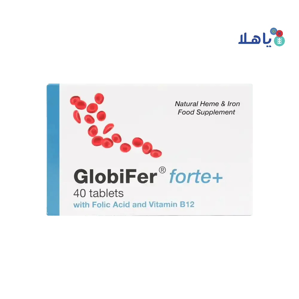 GLOBAL - Globifer Forte + 40Tablets - Pharmazone - 