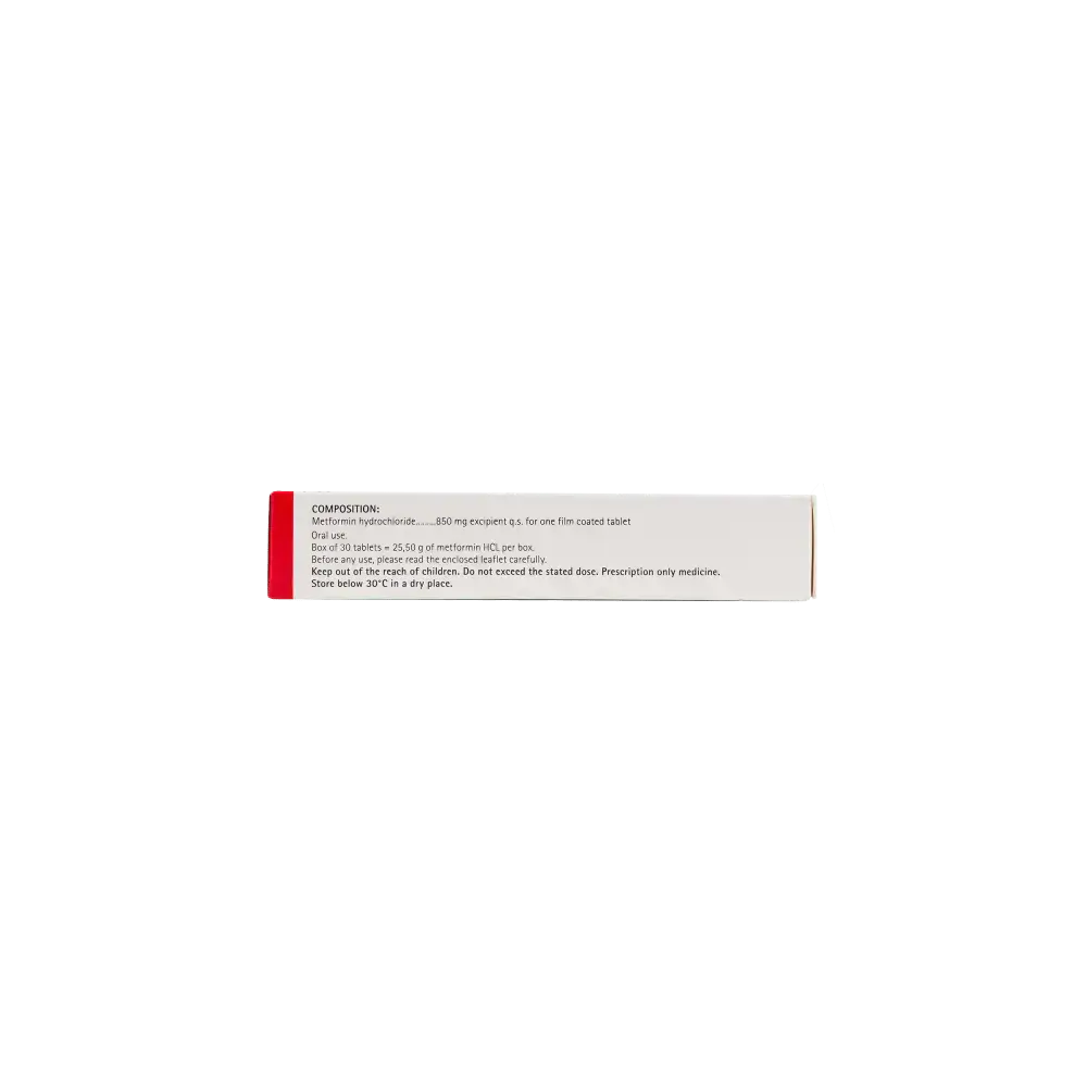 E.MERCK - Glucophage 850Mg 30 Tablets - Pharmazone - 