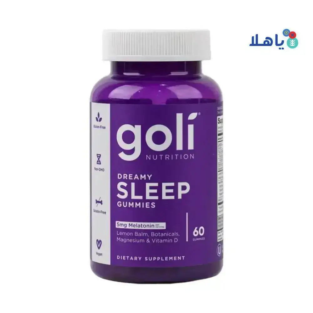 Goli Nutrition - Goli Dreamy Sleep 5mg Melatonin 60Gummies - Pharmazone - 