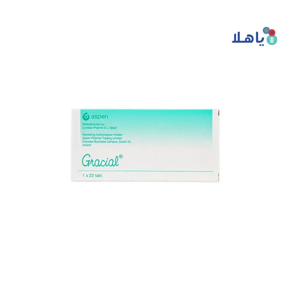 ASPEN - GRACIAL 22 TABLETS - Pharmazone - 