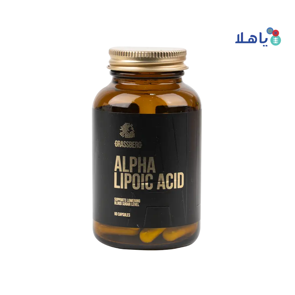 GRASSBERG ALPHA LIPOIC ACID 60MG 60 CAPSULES