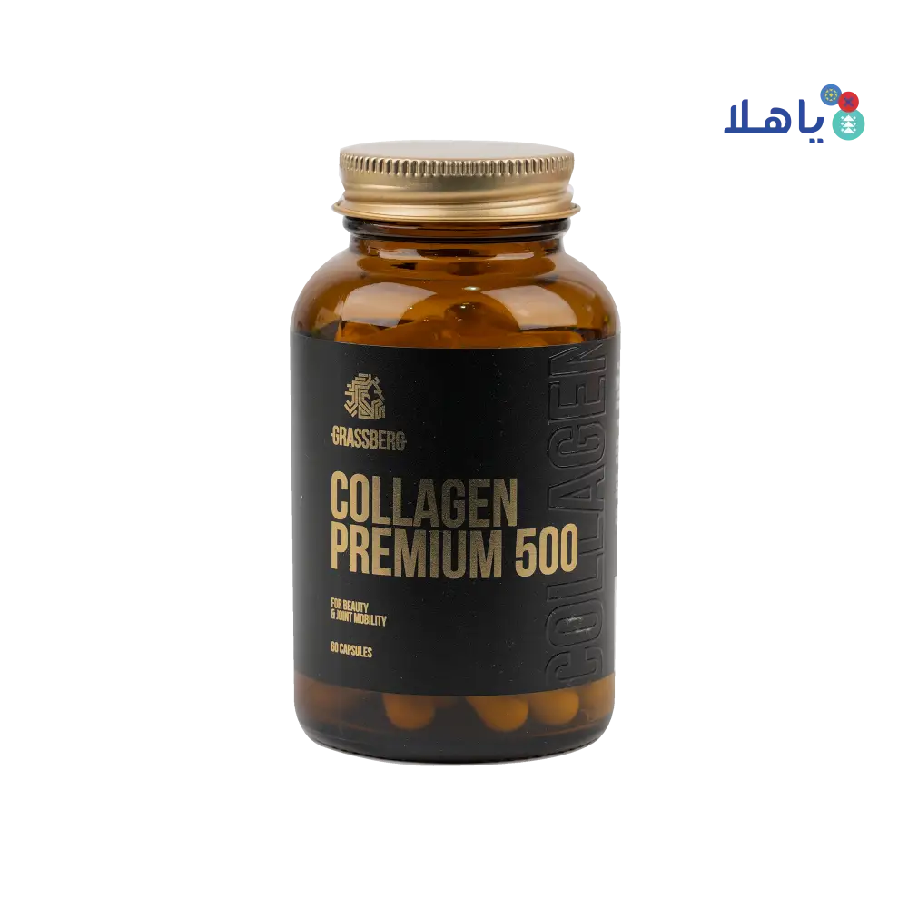 GRASSBERG COLLAGEN PREMIUM 500MG 60 CAPSULES