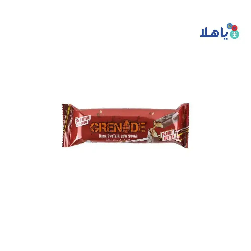 Grenide - Grenade Protein Bar 60g - Peanut Nutter - Pharmazone - 