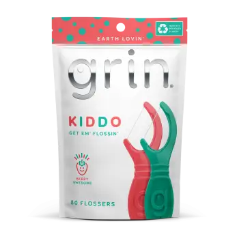 Grin Kids Floss Pic 80pcs-3092