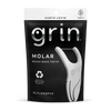 Grin Molar Floss Pic Black 75pcs-3948