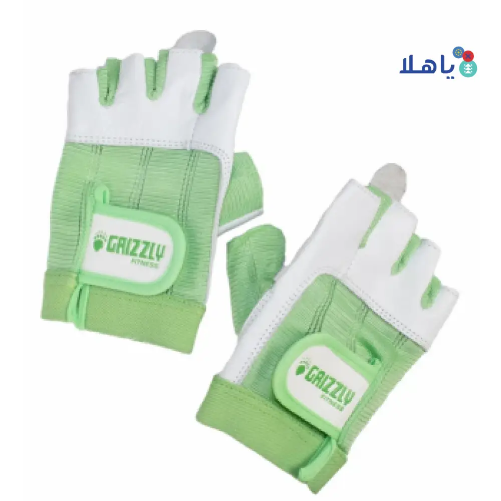 GRIZZLY WOMENS PAWS GLOVES GREEN SIZE-S