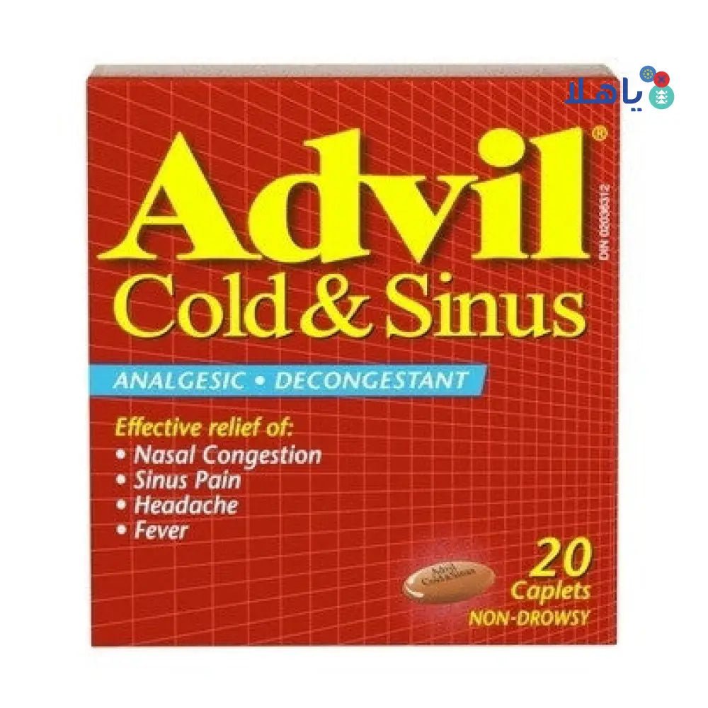 GSK Consumer - Advil Cold & Sinus 20 Tab - Pharmazone - 