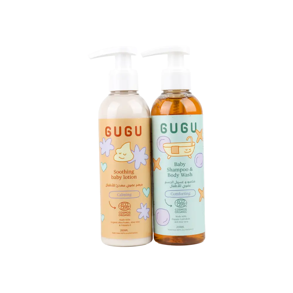 Gugu Shampoo + Body Lotion Set