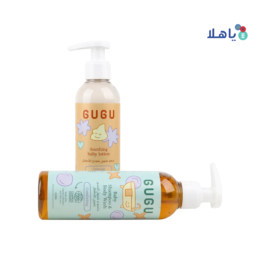 Gugu Shampoo + Body Lotion Set