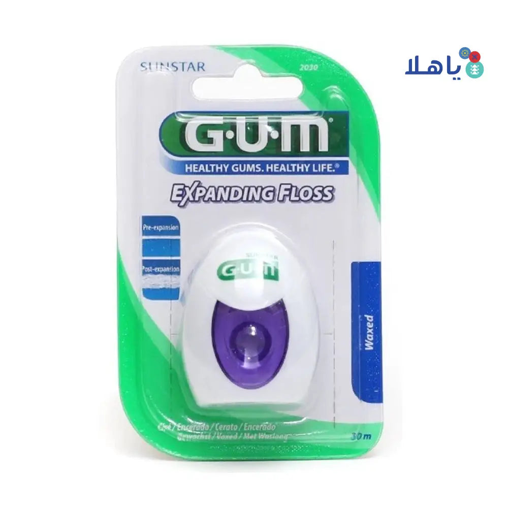 Gum Expanding 30M-Waxed Floss 2030