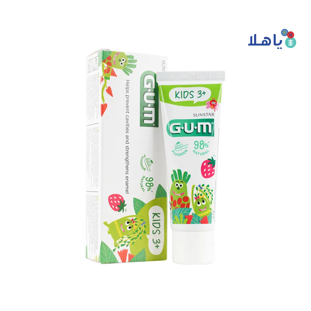 GUM Kids +3yrs Toothpaste 50ml-3000