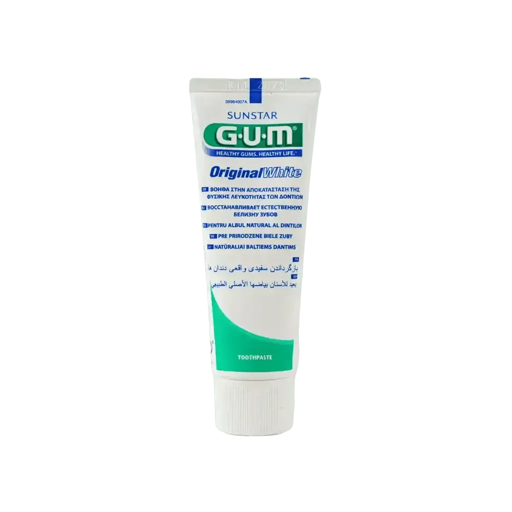 GUM - GUM Original White Toothpaste 75ml - 1745 - Pharmazone - 