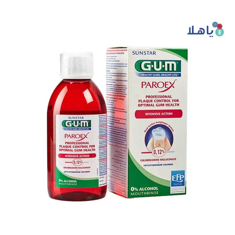 GUM PAROEX 0.12% MOUTHWASH 300ML 1784