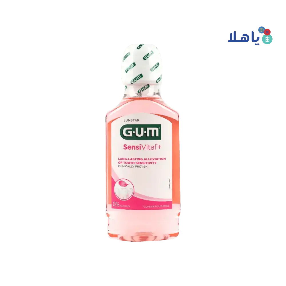 GUM - GUM Sensivital Plus Mouthwash 300ml - 6081 - Pharmazone - 