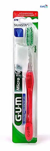 GUM - Gum Toothbrush Micro Tip Regular - Soft 470* - Pharmazone - 