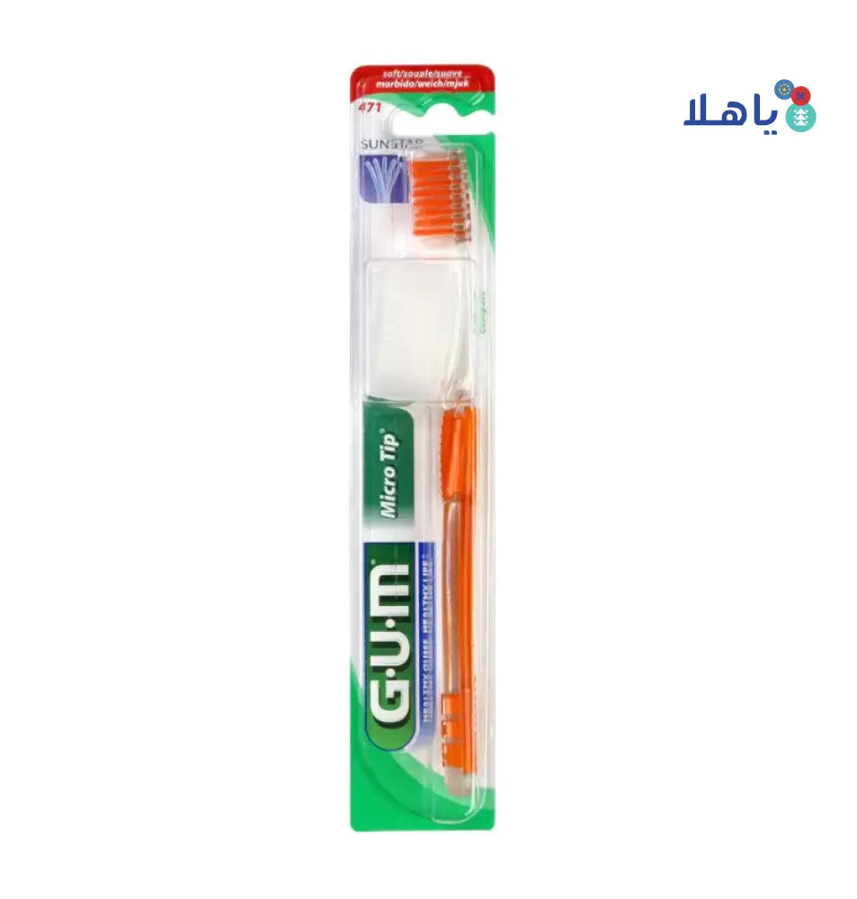 Gum Toothbrush Micro Tip -Soft Compact 471*