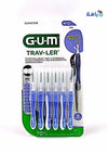 GUM - GUM Travler Interdental Brush 0.6mm 6pcs - 1312 - Pharmazone - 