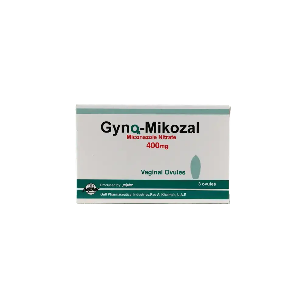 JULPHAR - GYNO - MIKOZAL 400MG 3 OVULES - Pharmazone - 