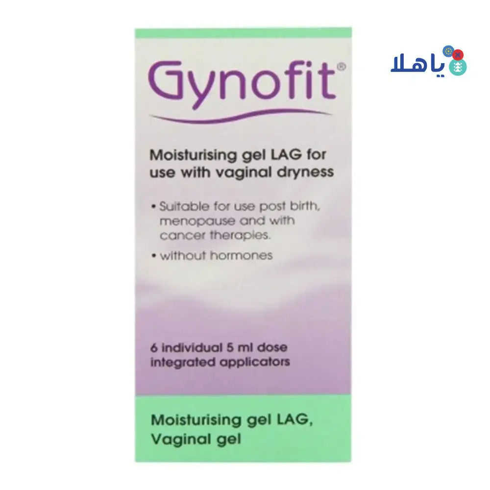 GYNOFIT - Gynofit Moisturising Vaginal Gel - 6 App - Pharmazone - 