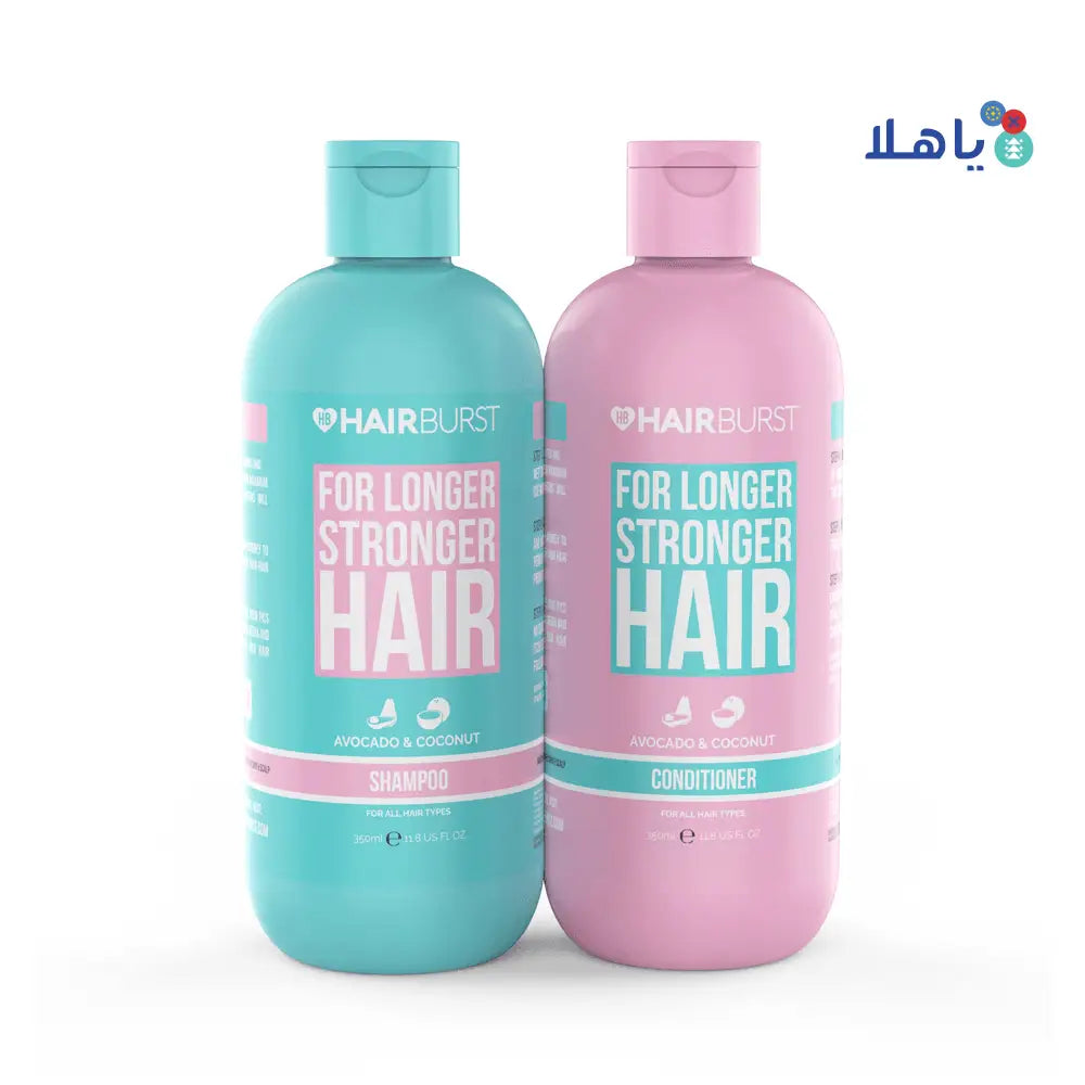 HAIRBURST FOR LONGER STRONGER HAIR SET-(SHAMPOO+CONDITIONER)