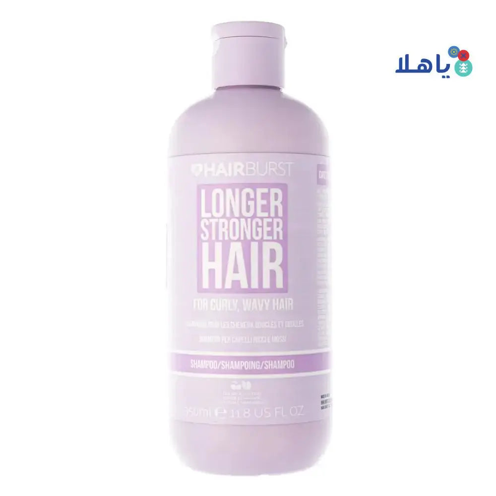 HAIR BURST - HAIRBURST SHAMPOO FOR CURLY & WAVY HAIR 350ML - Pharmazone - 