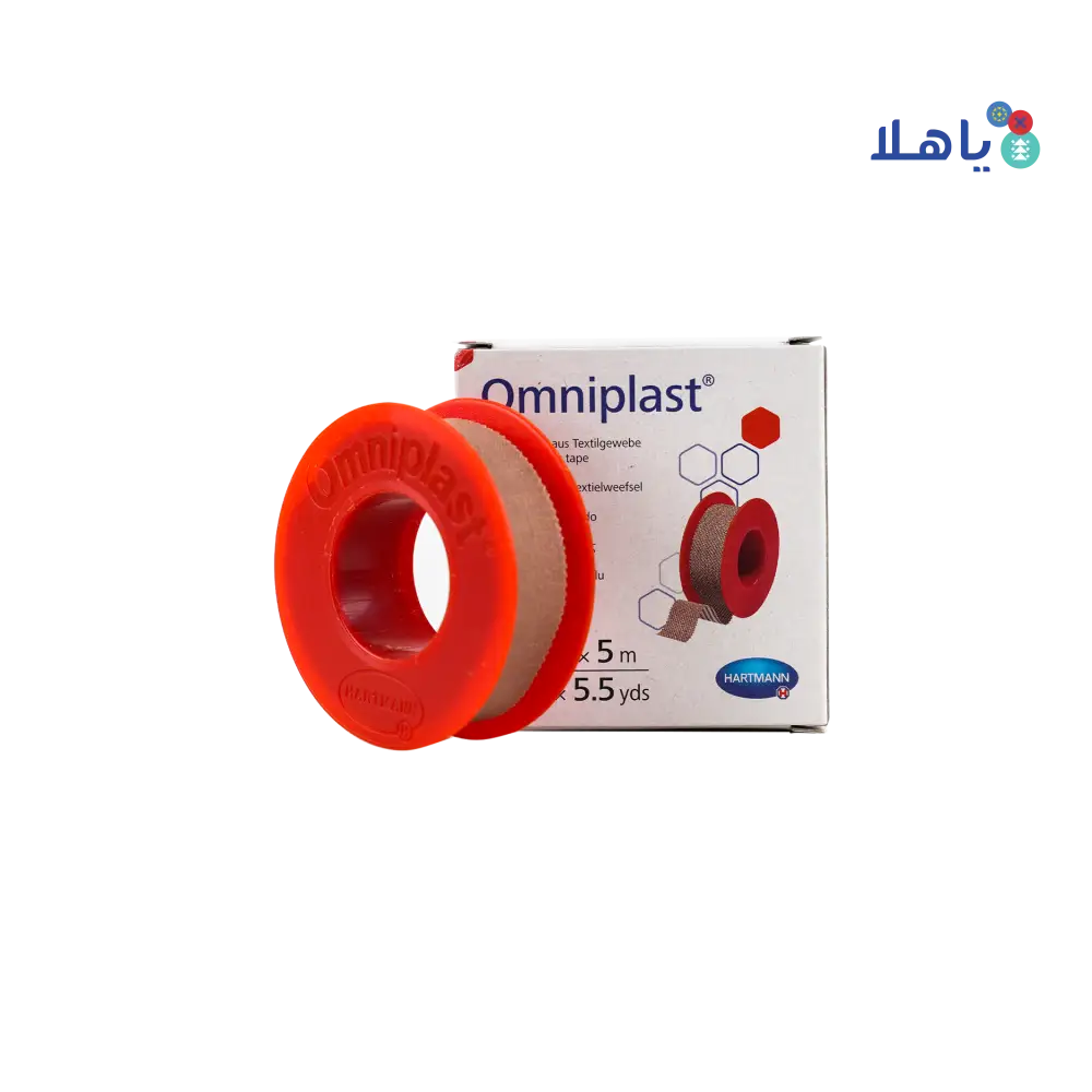 Hartmann Omniplast Tape 1.25cmx5m 1pc